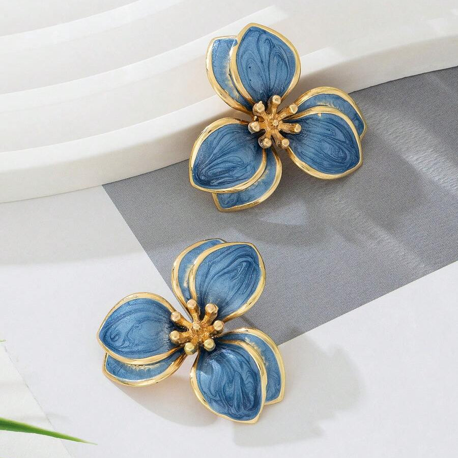 Boucles d'Oreilles Lotus Elégantes