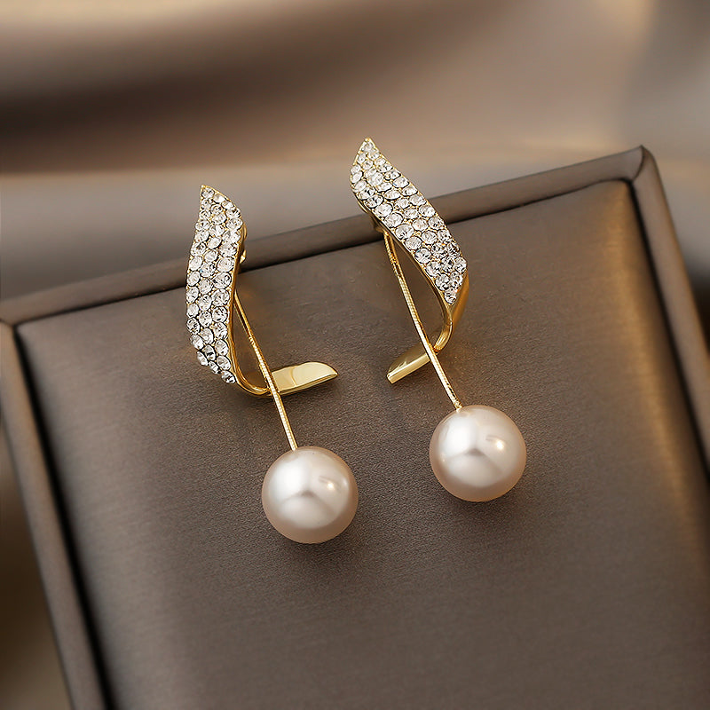 Boucles d'Oreilles en Perles d'Or